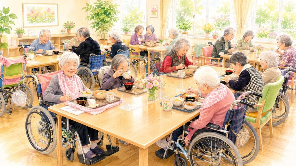 老人ホームの食事は本当に「ひどい」を解説(晴れと家)